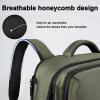 imageMATEIN Travel Laptop Backpack 17 Inch Flight Approved Carry on Backpack for Men ampamp Women 40L Water Resistant AntiTheft Luggage Daypack Business College Weekender Overnight Travel Bag GrayGreen