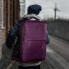 imageMATEIN Travel Laptop Backpack 17 Inch Flight Approved Carry on Backpack for Men ampamp Women 40L Water Resistant AntiTheft Luggage Daypack Business College Weekender Overnight Travel Bag GrayPurple
