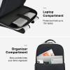 imageMATEIN Travel Laptop Backpack 17 Inch Flight Approved Carry on Backpack for Men ampamp Women 40L Water Resistant AntiTheft Luggage Daypack Business College Weekender Overnight Travel Bag GrayGray