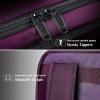 imageMATEIN Travel Laptop Backpack 17 Inch Flight Approved Carry on Backpack for Men ampamp Women 40L Water Resistant AntiTheft Luggage Daypack Business College Weekender Overnight Travel Bag GrayPurple