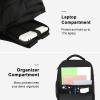 imageMATEIN Travel Laptop Backpack 17 Inch Flight Approved Carry on Backpack for Men ampamp Women 40L Water Resistant AntiTheft Luggage Daypack Business College Weekender Overnight Travel Bag GrayBlack