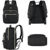 imageMATEIN Mini Backpack for Women Waterproof Stylish Daypack Purse Shoulder Bag with USB Charging Port Lightweight Small Casual Daily Travel Backpack Lady Girls Gifts for Work School 2pcs Sets BlackBlack