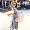 imageMATEIN Mini Backpack for Women Waterproof Stylish Daypack Purse Shoulder Bag with USB Charging Port Lightweight Small Casual Daily Travel Backpack Lady Girls Gifts for Work School 2pcs Sets BlackPink