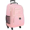 imageMATEIN Roller Backpack 18 inch Large Travel Laptop Bag with 4 Wheels for Adults Heavy Duty Wheeled Suitcase Luggage Pack for Work Business Rolling Spinner Computer Rucksack for Men Women BlackPink