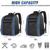 imageMATEIN Baseball Backpack Lightweight Softball Bags with Shoes Compartment for Men Large Capacity Baseball Bag Gifts for Adults with Fence Hook Hold 4 Tee Ball Bats TBall Gear Helmet40L