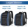 imageMATEIN Baseball Backpack Lightweight Softball Bags with Shoes Compartment for Men Large Capacity Baseball Bag Gifts for Adults with Fence Hook Hold 4 Tee Ball Bats TBall Gear Helmet50L