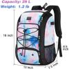 imageMATEIN Baseball Backpack Softball Bat Bag with Shoes Compartment for Youth Boys and Adult Lightweight Baseball Bag with Fence Hook Hold TBall Bat Batting Mitten Helmet Caps Teeball GearMulticolor