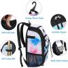 imageMATEIN Baseball Backpack Softball Bat Bag with Shoes Compartment for Youth Boys and Adult Lightweight Baseball Bag with Fence Hook Hold TBall Bat Batting Mitten Helmet Caps Teeball GearMulticolor