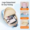 imageMATEIN Cute School Backpack for Teens Girls 156 Inch Lightweight Laptop backpack with Water Bottle Pocket Waterproof College Computer Bag Preppy Aesthetic Bookbag for Middle High School Students