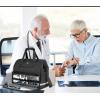 imageMATEIN Medical Bag Large WaterResistant First Aid Bags with Many Pocktets for Nursing Portable Clinical Home Health Bag Doctor Bag Nurse Gifts for Home Visits Health Care Hospice Black