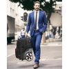 imageMATEIN Rolling Bag with Wheels 17 Inch Extra Large Laptop Roller Backpack for Adults with Anti Theft Lock ampamp USB Charging Port Water Resistant Wheeled Bag Carry On Luggage for Teacher Work Travel Men