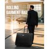 imageMATEIN Rolling Garment Bag with 2 Packing Cubes Large Checkin Travel Garment Bags with 173 Inch Laptop Compartment Wrinkle Free Wheeled Business Softside Suitcase Luggage for Men and Women Black
