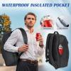 imageMATEIN Waterproof Laptop Backpack 17 Inch Anti Theft Business Backpack with Lock ampamp USB Charging Port Large TSA Tech Backpacks College Computer Back Pack Gifts for Men Women Work Office Travel Black