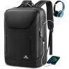 imageMATEIN Waterproof Laptop Backpack 17 Inch Anti Theft Business Backpack with Lock ampamp USB Charging Port Large TSA Tech Backpacks College Computer Back Pack Gifts for Men Women Work Office Travel Black