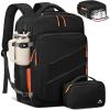 imageMATEIN Personal Item Backpack 18x14x8 with Shoe Compartment Detachable Airline Approved Carry On Backpack for Travel with Electronics Case Water Resistant Lightweight Luggage Bag Fits 17 inch Laptop