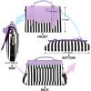 imageMATEIN 17 inch laptop bag for women Large Computer Sleeve Case Briefcase with RFID Pocket ampamp Bow Cute Lightweight Messenger Carrying Shoulder Tote Office Bag for Nurse Teacher College Work PurplePurple