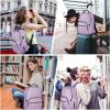 imageMATEIN Backpack for High School Girls Large Capacity 17 Inch Laptop Backpack with Multiple Pockets Water Resistant College Work Bag with USB Charging Port Lightweight Daypack for Travel BeigePurple