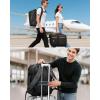 imageMATEIN Personal Item Travel Backpack 18x14x8 with Shoe Compartment Detachable Expandable Underseat Backpack for Airplanes Fit 17quot Laptop Airline Approved Carry on Bag Luggage Mochila with USB Port