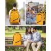 imageMATEIN Large College Laptop Backpack Water Resistant Nurse Travel Backpack with USB Charging Port TSA Approved Soft Anti Theft Comupter Bag for Work Blue BeigeYellow