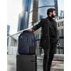 imageMATEIN Large College Laptop Backpack Water Resistant Nurse Travel Backpack with USB Charging Port TSA Approved Soft Anti Theft Comupter Bag for Work Blue BeigeDark Blue