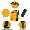 imageMATEIN Large College Laptop Backpack Water Resistant Nurse Travel Backpack with USB Charging Port TSA Approved Soft Anti Theft Comupter Bag for Work Blue BeigeYellow