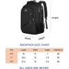 imageMATEIN Large College Laptop Backpack Water Resistant Nurse Travel Backpack with USB Charging Port TSA Approved Soft Anti Theft Comupter Bag for Work Blue BeigeBlack