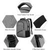 imageMATEIN Large College Laptop Backpack Water Resistant Nurse Travel Backpack with USB Charging Port TSA Approved Soft Anti Theft Comupter Bag for Work Blue BeigeGrey