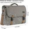 imageMATEIN School Bag Bookbag for Teen College Student Gifts Mens Briefcase 156 inch Laptop Messenger Bag for men Large Crossbody Satchel Computer Work Office Case with Shoulder Strap GreyBrown