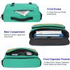 imageMATEIN School Bag Bookbag for Teen College Student Gifts Mens Briefcase 156 inch Laptop Messenger Bag for men Large Crossbody Satchel Computer Work Office Case with Shoulder Strap GreyGreenyellow