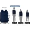 imageMATEIN Pink Travel Backpack for Women 40L Water Resistant Carry on Backpack Flight Approved with Chest Strap Large Travelling Bag for Womens Cute Casual Daypack for Overnight OutdoorsBlue