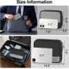 imageMATEIN Cord Organizer Travel Case 2 Pack Water Resistant Tech Organizer Pouch for Small Electronic Accessories Portable Electronics Case Carrying Bag for Cable Changer Earphone ampamp Power Bank