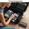 imageMATEIN Cord Organizer Travel Case 2 Pack Water Resistant Tech Organizer Pouch for Small Electronic Accessories Portable Electronics Case Carrying Bag for Cable Changer Earphone ampamp Power Bank