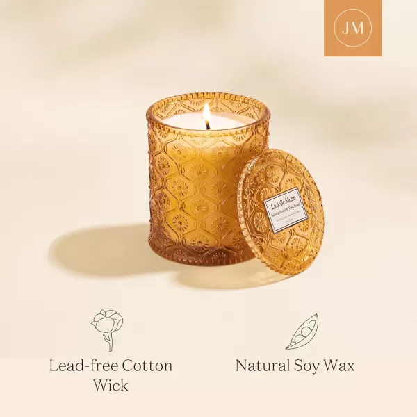 LA JOLIE MUSE Cherry Sakura Candle, Mothers Day Scented Candles Gifts for Women, Spring Summer Natural Soy Candles for Home Scented, Floral Candle, 6 oz 40 Hours Burn