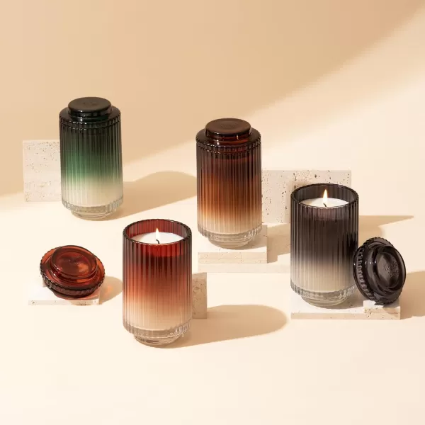 LA JOLIE MUSE Dark Berries &amp; Bergamot Scented Candle, Large Glass Jar Candles for Home Scented, Natural Soy Candle for Gift and Home Decor, 120 Hours Long Burning