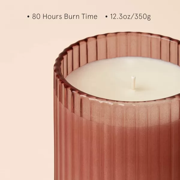 LA JOLIE MUSE Dark Berries &amp; Bergamot Scented Candle, Large Glass Jar Candles for Home Scented, Natural Soy Candle for Gift and Home Decor, 120 Hours Long Burning