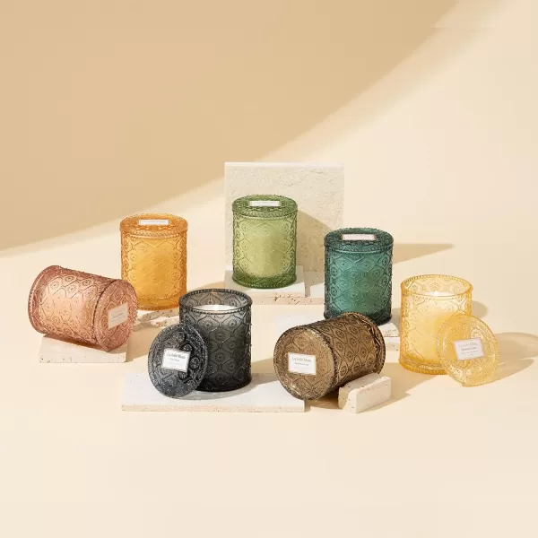LA JOLIE MUSE Kyoto Vine &amp; Moss Scented Candles, Vine Candles for Home Scented, Natural Soy Wax Candle, Candles Gifts for Women, 6 oz 40 Hours Burn
