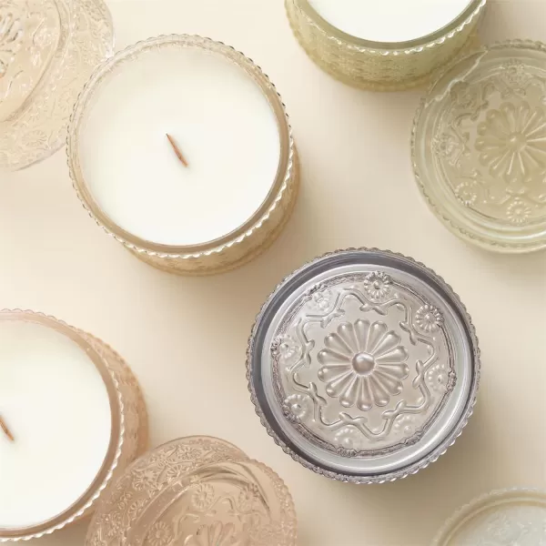 LA JOLIE MUSE Lavender Candle, Mother Day Gift, Spring Candle, Large Natural Soy Candle, 90 Hours Burning Time, Wood Wicked Candle, Aromatherapy Candle Gifts for Women, Luxury Candles for Home