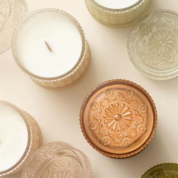 LA JOLIE MUSE Lavender Candle, Mother Day Gift, Spring Candle, Large Natural Soy Candle, 90 Hours Burning Time, Wood Wicked Candle, Aromatherapy Candle Gifts for Women, Luxury Candles for Home