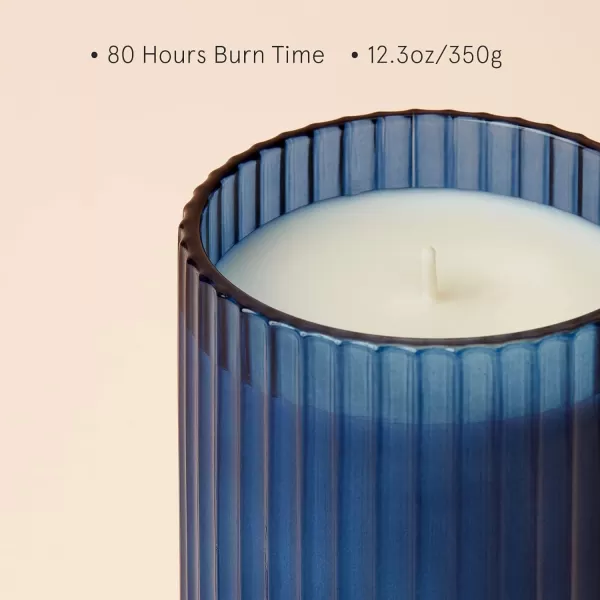 LA JOLIE MUSE Sandalwood &amp; Patchouli Scented Candle, Candles for Home Scented, Luxury Glass Jar Candles for Gift and Home Decor, 80 Hours Long Burning