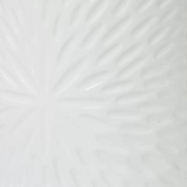 LA Jolie Muse White Planter with Stand,Mid Century Planters for Indoor Plants,Ceramic Plant Pot with Stand - 8 Inch Unique Modern Flower Pots Indoor with Drainage Holes