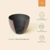 imageLA JOLIE MUSE 14211386 Inch PlantersSet of 3 IndoorOutdoor Round PlantersGrey Tree PlantersPlant Container with Drain HolesFlower Pots for Patio and Deck14211386 New Iron