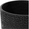 imageLA JOLIE MUSE 28 Inch Extra Large Planters for Outdoor PlantsSets of 2 White Tall PlantersSelfWatering Large Round PlantersHoneycomb DesignBlack