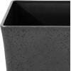 imageLA JOLIE MUSE 30 inch Tall Black Planters Set of 2IndoorOutdoor Rectanglar Large PlantersV Shaped Taper Planters for Front DoorConcrete Gray