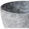 imageLA JOLIE MUSE Flower Pot Large Garden Planters 142 inch Pack 2 Outdoor Indoor Outdoor Planters with Drain Hole Marble