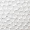 imageLA JOLIE MUSE Hanging Planters for Outdoor Plants Large Hanging Planter with Drain Holes Outdoor Hanging Flower Pots White Stone Honeycomb 132 Inch Set of 2White
