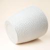 imageLA JOLIE MUSE Outdoor Indoor Tree Planters14 Inch Large Planter Flower PotsModern Decorative White Planter Pot for House PlantsHoneycombWhite