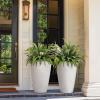 imageLA JOLIE MUSE Tall White Planter for Indoor Plants20 Inch Tall Round Planter Modern Flower Pot ContainersLarge Decorative Tree Plant Pot1 PackWhite