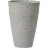 imageLA JOLIE MUSE Tall White Planter for Indoor Plants20 Inch Tall Round Planter Modern Flower Pot ContainersLarge Decorative Tree Plant Pot1 PackMedium Grey