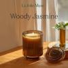 imageLA JOLIE MUSE Candles for Home Scented Lavender Lilac Scented Candle Natural Soy Wax Luxury Jar Candles for Women 80 Hours Long Burning 123ozWoody Jasmine