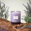 imageSea Mint ampamp Spruce Scented Candle Peppermint Candle Large Jar Candle Gift Candle Gift for Holiday Wood Wick Candle 194 ozLavender Suede